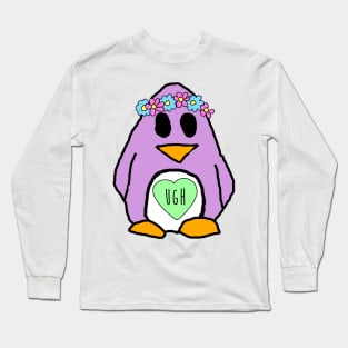 Pastel Penguin Long Sleeve T-Shirt